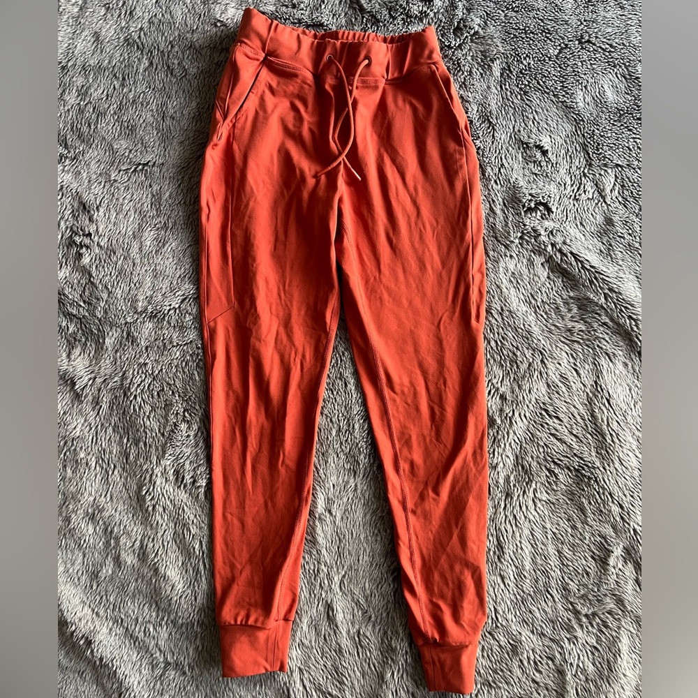 Alphalete Orange Joggers